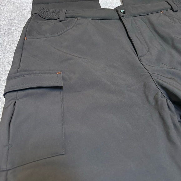 Hiking Pants Fleece Lined Winter Snow Water Resistant Soft Shell - Picture 8 of 8